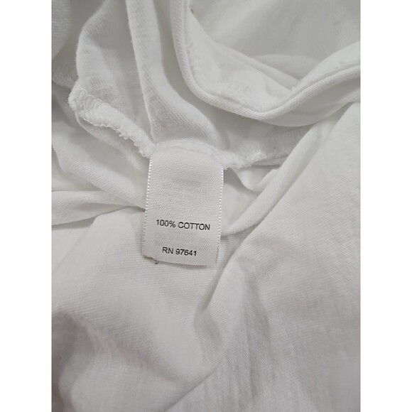 J Jill White Tiered Skirt Womens 20 Peasant Boho Retro Modest Coastal Stretch - Picture 6 of 7